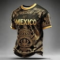 thumbnail image 2 of 2026 Mexico Shirts for Men Mexican Graphic Soccer T-Shirts Mexico Flag Print Mens Short Sleeve Tops, 2 of 3