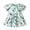 Green, variant on Chenyin Infant Toddler Girl's Short Sleeve Dress Summer Print Loose Casual Dresses Baby Cotton Hawaiian Sundress for Girls 9 Months-5 Years