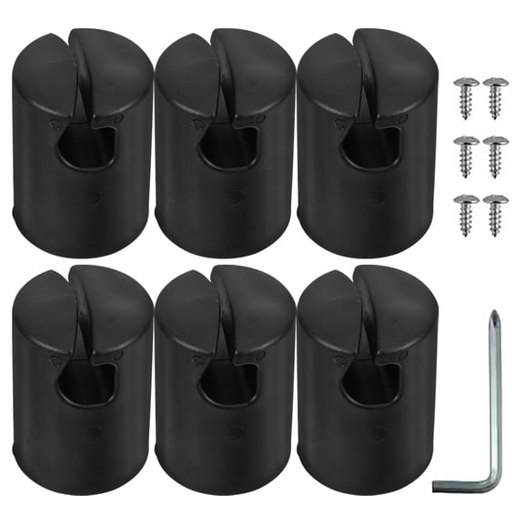 HOMEMAXS 1 Set Trampoline Pole Caps Set Plastic Tube Caps For Trampoline Pipe Pole Caps For Trampoline Column Trampoline Pole Top Cover