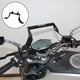 thumbnail image 1 of Deflector de Parabrisas Universal Shamjiam Plástico ABS Motocicleta, 1 of 8