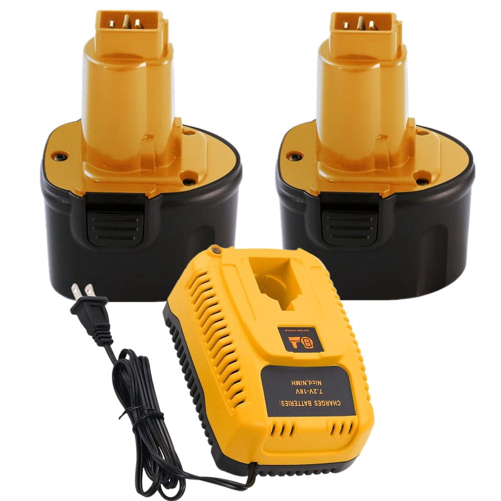 Shentec 7.2V 3000mAh Ni-MH Battery – Compatible With Dewalt DW9057, DE9057, DE9085, DW920K, DW925K, DW968K Power Tool Batteries