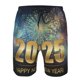 thumbnail image 3 of Fotbe 2025 New Year 5 Trajes de Baño Estampados para Hombre, Shorts de Verano de Secado Rápido, Ropa de Playa, Bañadores-Small, 3 of 6