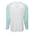 thumbnail image 2 of GILLZ Men's LS UV Contender Raglan , Color: Pastel Blue Water, Size: XL (GMLSUVContRag-PBW-XL), 2 of 2