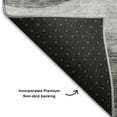 thumbnail image 5 of Addison Rugs Mayfield Premium Machine Washable Transitional Swirls Gray Rectangle Rug, 10' x 14', 5 of 6