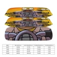 thumbnail image 2 of Simpsons Printing Bedding Sets Decorative 3 Pieces Bedding Set(1 Duvet Cover Set 2 Pillow Shams) 86"x70", 2 of 8