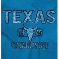 thumbnail image 2 of Texas Vintage Cow Skull Stencil Cool Men's Graphic T Shirt Tees Brisco Brands M, 2 of 6