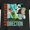 thumbnail image 3 of Disney Standard - Adventure In Every Direction - Toddler & Youth Girls Short Sleeve Graphic T-Shirt, 3 of 5
