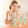 thumbnail image 3 of Unique Bargains 5 Pcs Travel Size Toiletries Bottles Containers Leakproof Portable Refillable Travel Bottles Set Grass Green, 3 of 5