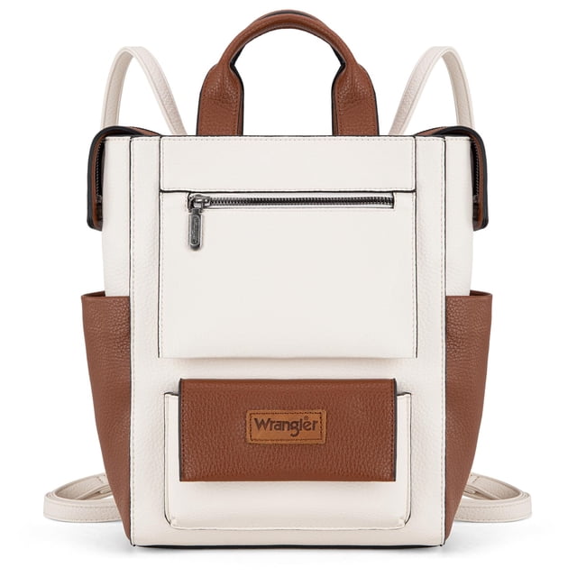 Mochila Montana West Wrangler de cuero vegano para mujer