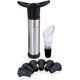 thumbnail image 1 of Wine Pump with 6 Reusable Wine Stoppers to Preserve and Keep Wine Fresh Longer - Wine Saver Removes Air from Wine Bottles by Vacuum and Seals with the Wine Bottle Stopper, 1 of 5