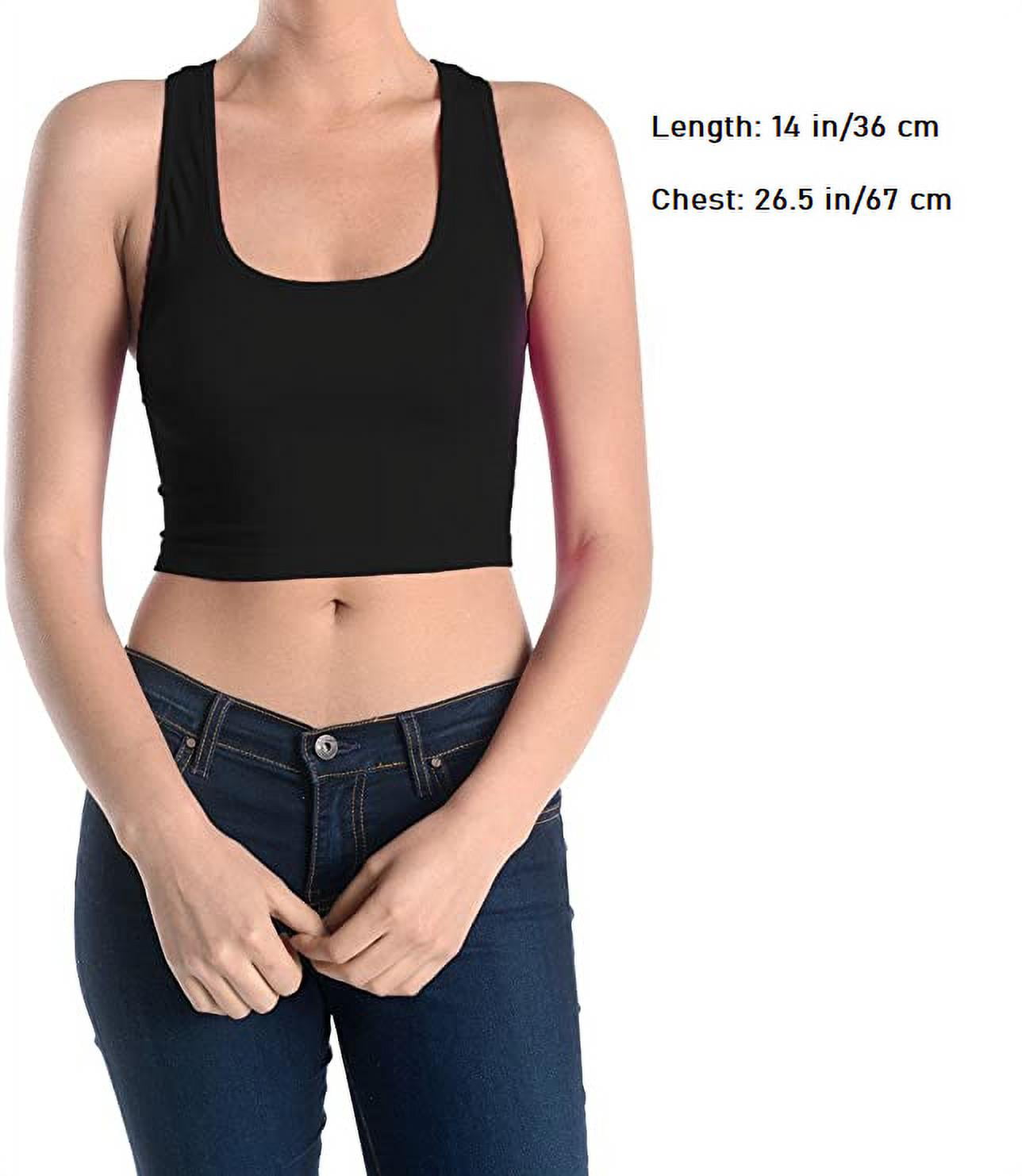 Emuler sangtekster drivhus Energi Ladies Workout Crop Top (Black, Free Size) - Walmart.com