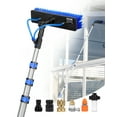 thumbnail image 1 of VEVOR Water Fed Pole Kit 12FT Solar Panel Cleaning Pole 180° Rotatable Brush Head, 1 of 9