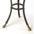 thumbnail image 3 of Butler Specialty Meurice Glass And Metal Accent Table In Black, 3 of 4