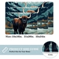 thumbnail image 2 of Yak Polyester Non-Slip Machine Washable Bath Rugs Office Mat Floor Mats, 2 of 6