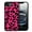 Black/Hot Pink Leopard, variant on WIRESTER Shockproof Soft Rubber Cover Case for Apple iPhone 16e 6.1" 2025, Ocean Sea Turtles
