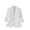 White, variant on Blazer for Women Women's Fashion Casual Solid Color Pocket Turndown Collar 3/4 Sleeve Blouse Blazer My Cart Items Today