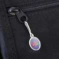 thumbnail image 3 of Care Bears: Unlock the Magic All the Feels Antiqued Oval Charm Clothes Purse Suitcase Backpack Zipper Pull Aid, 3 of 5