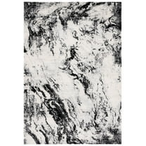 SAFAVIEH Tulum Kasandra Abstract Area Rug, 8' x 10', Ivory/Black