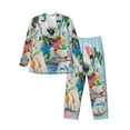 thumbnail image 1 of Balery A Funny Little Dalmatian Puppy Pijama para Hombre de Dos Piezas con Manga Larga, Conjunto de Dormir y Descanso Suave con Bolsillos-Small, 1 of 7