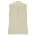 thumbnail image 4 of Duoif Womens Tank Tops V-Neck Business Tank, Cotton Linen Camisole Blouse Going Out Tops for Women Light Yellow M, 4 of 7