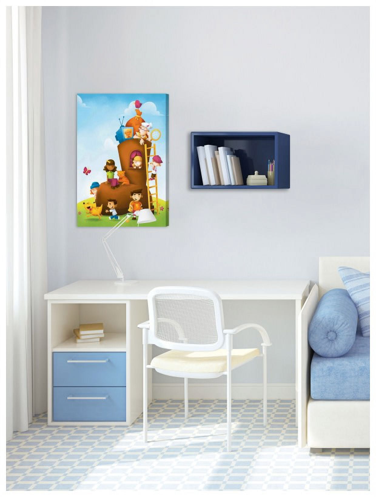 Marmont Hill "Shoe House II" by Curtis Painting Print on Canvas