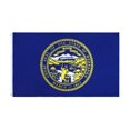 thumbnail image 1 of SKyggJG34 Nebrask-a State Flag, 3 x 5 Ft Strong and Long Lasting Flags, 1 of 6