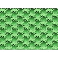 thumbnail image 1 of Ahgly Company Machine Washable Indoor Rectangle Transitional Green Area Rugs, 2' x 5', 1 of 7