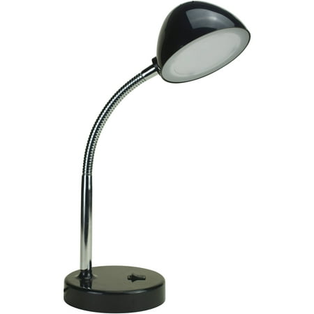 Mainstays 3.5 Watt LED Desk Lamp with USB Port, Gooseneck,