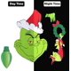 thumbnail image 4 of 30PCS Bombilla Reflectante Imán Decoraciones Navideñas para Coches para Navidad, Vacaciones, Cruceros, Puertas, Coches, Buzón, Decoración Exterior (Adornos Grinch), 4 of 4