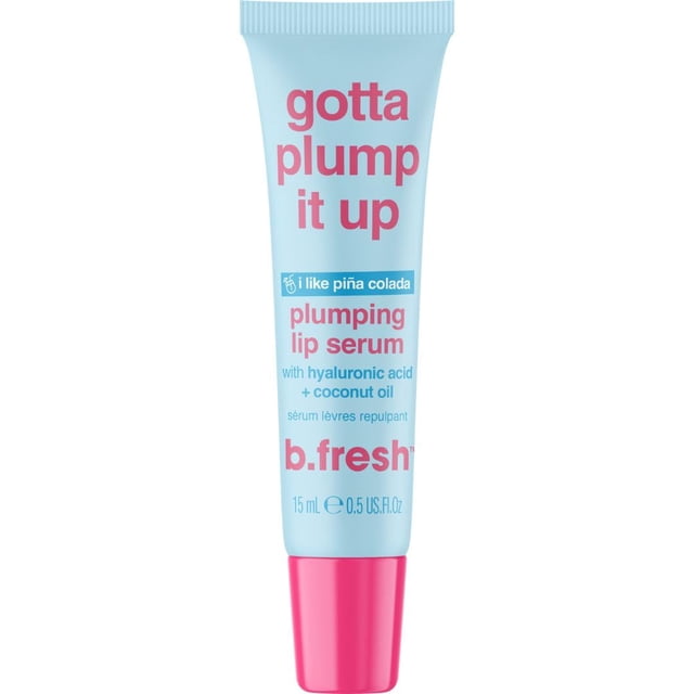 Sérum labial B.TAN Gotta Plump It Up con ácido hialurónico y aceite de coco