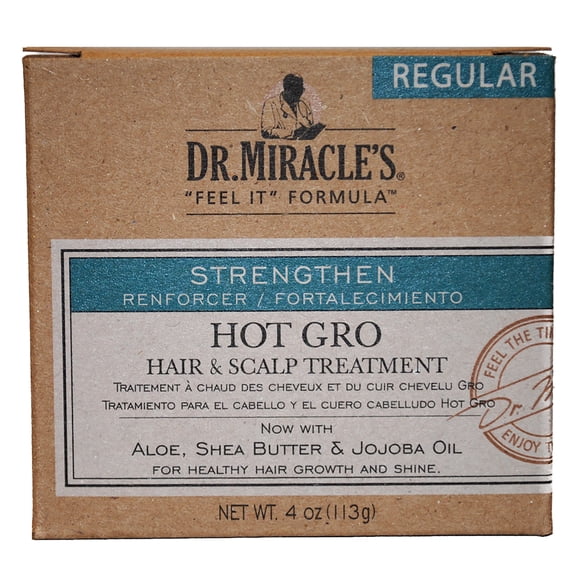 Dr. Miracles "Feel It" Formula, Moisturizing nourishing Hair and Scalp Growth Treatment, 4 oz