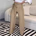 thumbnail image 3 of SIYUDAN Women'S Pants Women Casual Pants Khaki Adult Baggy Pants Lightweight Summer Pants Women Wide Legged Pants With Pockets Summer Pants, 3 of 5
