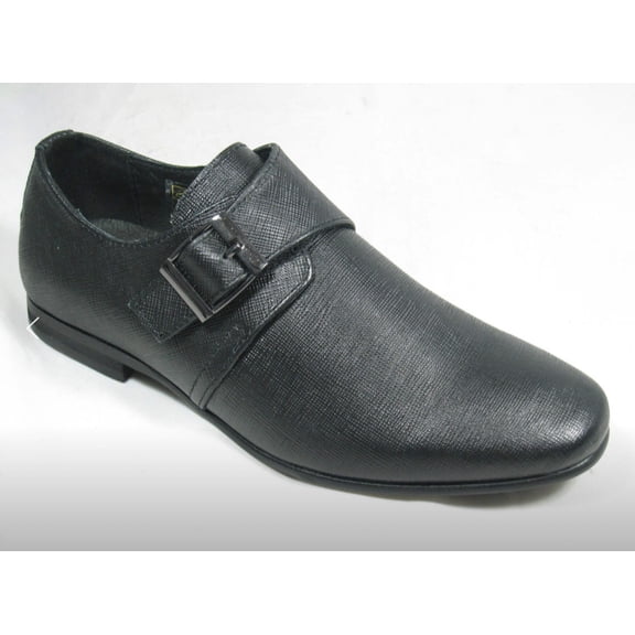 Pardoo PT1875 Boys Dress Plain Toe Buckle Shoe (PT15/PT2)