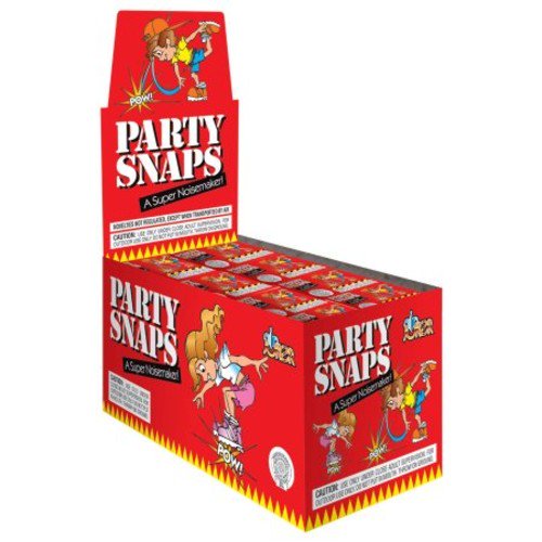 Joker 2500 Party Snaps Trick Noisemaker Wholesale Display, 50 Boxes of