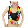 thumbnail image 6 of LOLIPPYY 12Pcs Hawaii Flowers Necklace Lightweight Floral Garland for Birthday and Hawaiian Themed Parties, 6 of 8