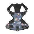 thumbnail image 4 of Picia Watercolor Flowers Butterfly No-Pull Dog Harness Reflective Front Clip Vest with Handle,Step-in Air Dog Harness,Adjustable 2 Metal Rings 4 Buckles,Easy to Put on & Take Off Medium, 4 of 9
