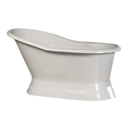 Barclay CTSN61B-WH Cast Iron Slipper Tub