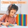 thumbnail image 2 of Multiplication Tables for Kids, Times Table Pop Up Times Tables Toy Rainbow Math Table Sensory Toy, 2 of 5