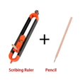 thumbnail image 4 of Adjustable Locking Contour Gauge with ABS Construction - 233mm Woodworking Precision Tool for Irregular Shapes, Arc Measurement & Contour Drawing, Includes Pencil for Smooth Scribing, Ideal for, 4 of 6