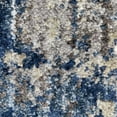 thumbnail image 3 of Oriental Weavers Aspen Shag Area Rug - 2060L - 7'10" x 10'10" - in Blue/ Gray - Plush Soft Shag, Modern Style, Stain Resistant, Cushion Feel, Dining, Living Room Rug, 3 of 8