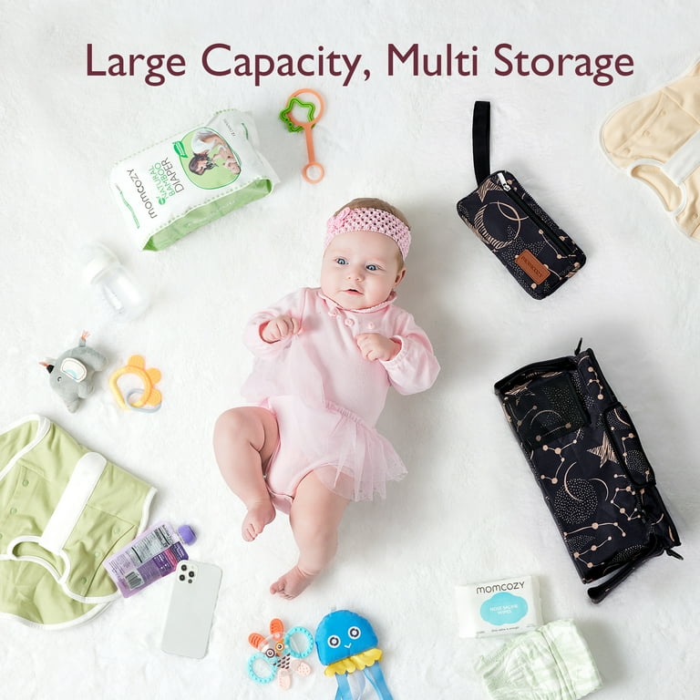 Momcozy Universal Stroller Organizer, Insulated Cup Holders, Large