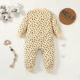 thumbnail image 2 of Actgleam Newborn Baby Girls Boys Romper Long Sleeve Zip-Up Pajamas Bodysuit,3-6Months, 2 of 5
