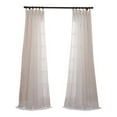 thumbnail image 2 of Signature Double Layered White 50 x 84-Inch Sheer Curtain, 2 of 2