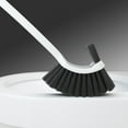 thumbnail image 6 of Kezqiaxn Toilet bowl Brush Heavy Duty Toilet Brush With Hanging Ring Suspension Draine Bathroom Brush for Cleaning Wand, Compact Toilet Cleaner With Under The Rim Scrubber White, 6 of 8