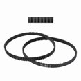 thumbnail image 1 of 2PCS Rubber Timing Toothed Belt 225079-2 for Makita 9910 9911 9910X 9911KX1(Type 2) Belt Sander Power Tool Spare Parts, 1 of 5