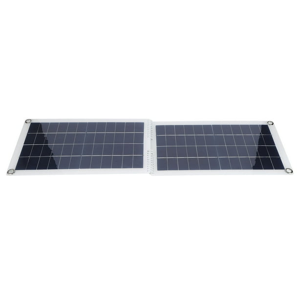 Panel solar, cargador solar de 30 W, cargador solar plegable, suministros para exteriores elaborados con cuidado Jadeshay A