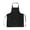 Black, variant on Himition Kitchen Cooking Apron Multipurpose Apron Art Artist Painting Apron Pocket Restaurant Apron