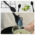 thumbnail image 3 of Cuchara de silicona, cucharón para sopa, cucharas de cocina, utensilios para mezclar, servir y revolver, 3 of 6