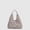 Beige, variant on Studded Y2K Purses for Women Punk PU Leather Shoulder Hobo Bags Trendy Underarm Tote Handbags