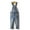 Blue-2105, variant on KIDSCOOL SPACE Little Girl Boy Ripped Denim Cute Slim Pants Jean Overalls,4-5 Years